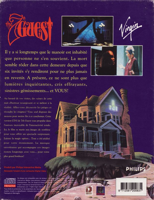 The 7th Guest box art for CD-i